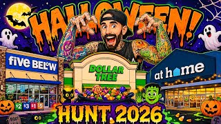 Massive Halloween 🎃 2026 In Store Hunt | At Home , Dollar Tree & More !!