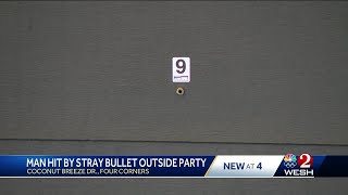 Innocent bystander hit by stray bullet near Kissimmee house party