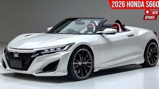 🇯🇵 Honda S660 2026|日本の伝説的軽スポーツ🚘 Honda S660 内装&外装フルレビュー!