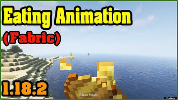 Eating Animation [Fabric] Mod 1.18.2 & How To Install for Minecraft