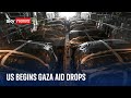 BREAKING: US begins Gaza aid drops