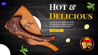 Food Slideshow Premiere Pro Template