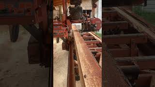 woodmizer LT40 cutting some 2x10