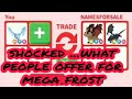 What People Offering For Mega Neon Frost Dragon In Adopt Me Trading