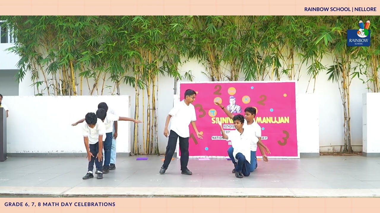 Тематический танец BODMAS | Национальный день математики 2025 | Школа «Радуга» | Неллор