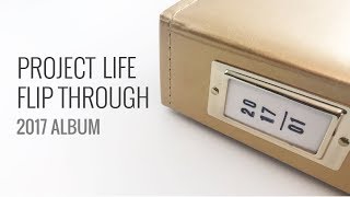 Project Life 2017 | Album Flip Through {Music Only}