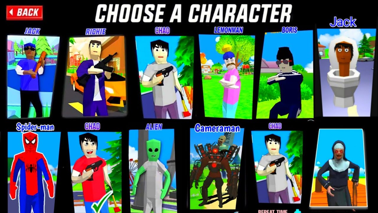 JACK HOW TO UNLOCK ALL SKIN CHARACTER IN DUDE THRFT WARS.EXE