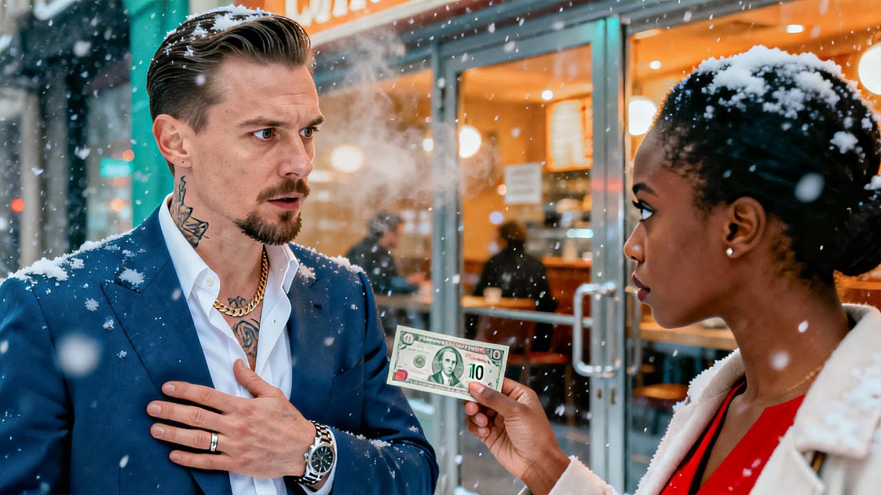 She spent her last $10 helping the mafia boss in a snowstorm — the next day