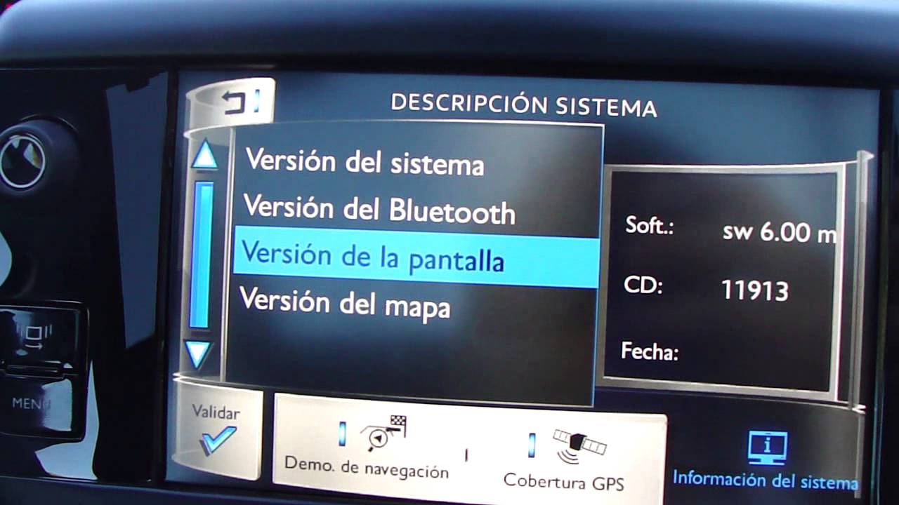 Update Firmware SMEG Peugeot 208 [after] YouTube