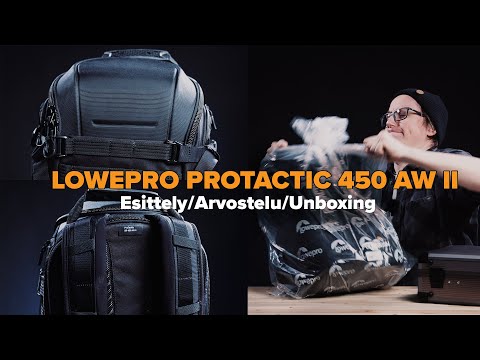 Erinomainen kamerareppu - Lowepro Protactic 450 AW II