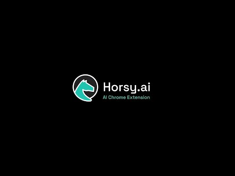 Horsy.ai: AI-Brain for Browsing, Research & YouTube (Free Summaries) video preview 2