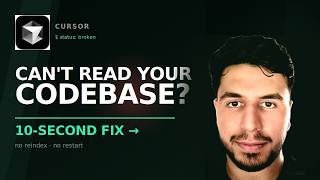 Why Cursor loses your codebase — and the 30-second fix