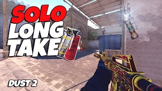How to SOLO Hold A Long Like a PRO! #dust2 #cs2