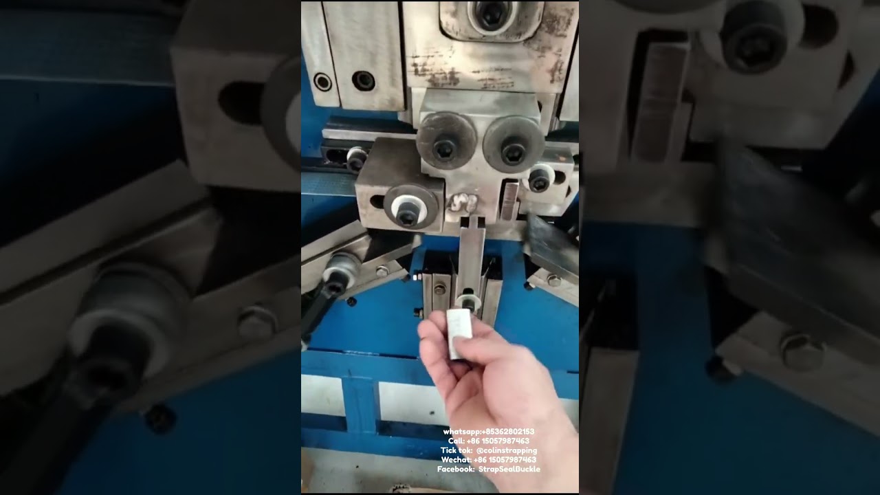 Heavy duty PET  strapping seal 19 x 47 mm with serrated inside the closed seal for  stronger sealing