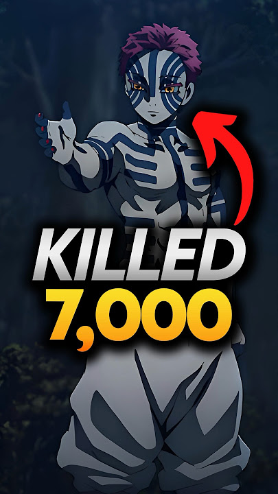 Which Demon had Highest Kills in Demon Slayer? #demonslayer #shorts