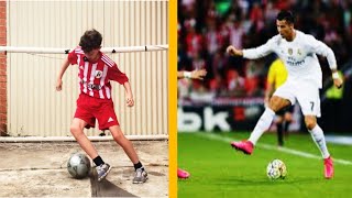 5 Cristiano Ronaldo Step Over Football Moves Tutorial!