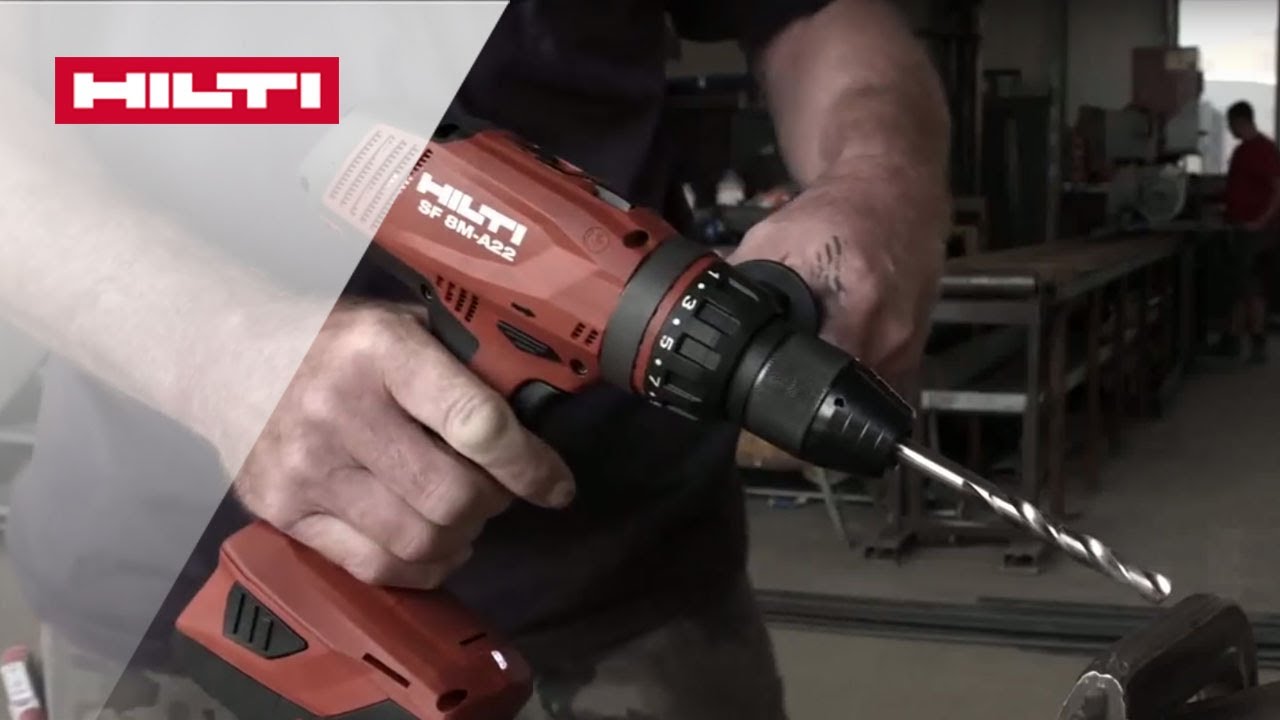 COMMENT percer dans du carrelage avec une perceuse-visseuse sans fil Hilti  