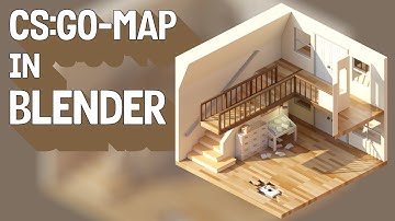 CS:GO-Map: Lake made in Blender | Timelapse