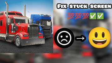 Fix Black Screen Universal Truck Simulator 2025 🎮💯✅ tutorial #gaming #tutorials