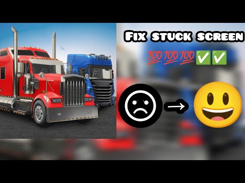 Fix Black Screen Universal Truck Simulator 2025 🎮💯✅ tutorial #gaming #tutorials