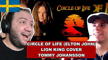 Tommy Johansson - CIRCLE OF LIFE (Elton John) | Lion King | TEACHER PAUL REACTS