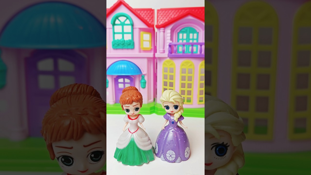 Disney princess changing dress 