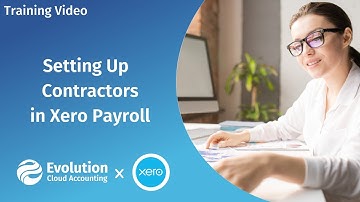 Xero Setting Up Contractors