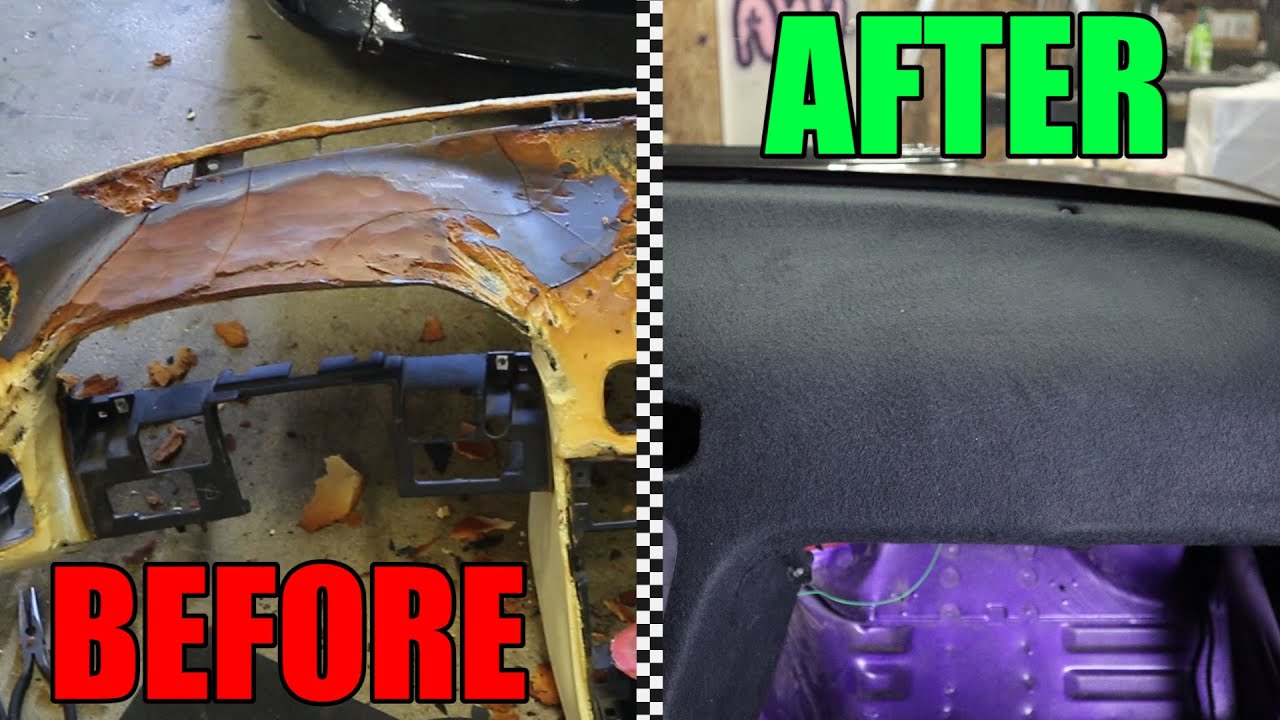 How To Repair a Padded Dashboard - Frost Auto Restoration Techniques