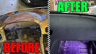 Cracked Dashboard Gets A Facelift! by OffBeat Garage 28,271 views 4 years ago 15 minutes