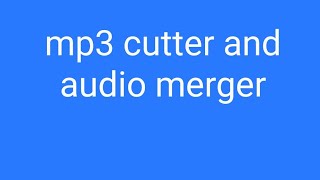 شرح تطبيق mp3 cutter and audio merger screenshot 2