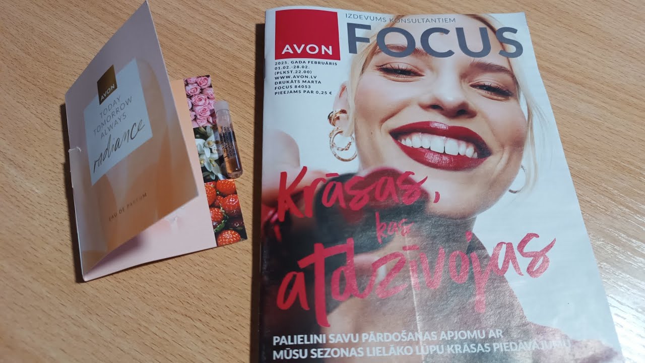Focus Avon Latvija февраль 2025/какие нас ждут акции и новинки