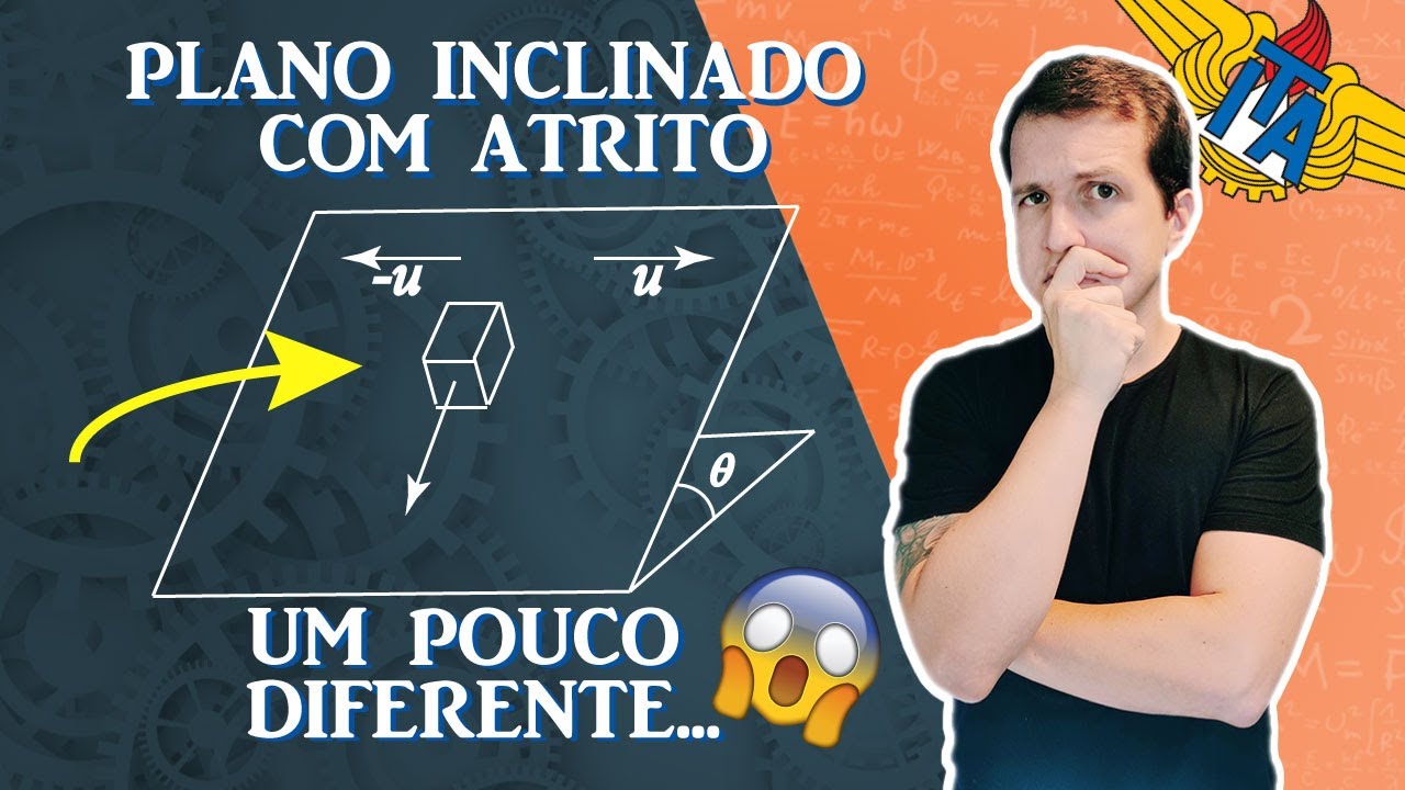 Plano inclinado com atrito (NÍVEL HARD) [física para olimpíadas, IME e ITA]