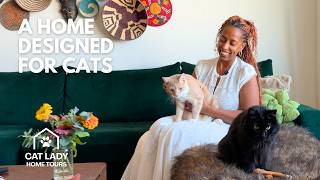This Cat-Friendly Home Is So Chic | Cat Lady Home Tour