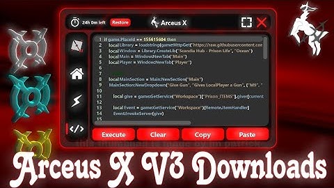 Roblox Mobile Executor Showcase | Arceus X V3 Beta Version
