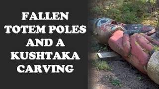 The TOTEM POLE Lifespan and a KUSHTAKA Otter Monster 🦦 in Ketchikan, Alaska