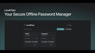 LocalPass - Secure Offline Password Manager screenshot 4
