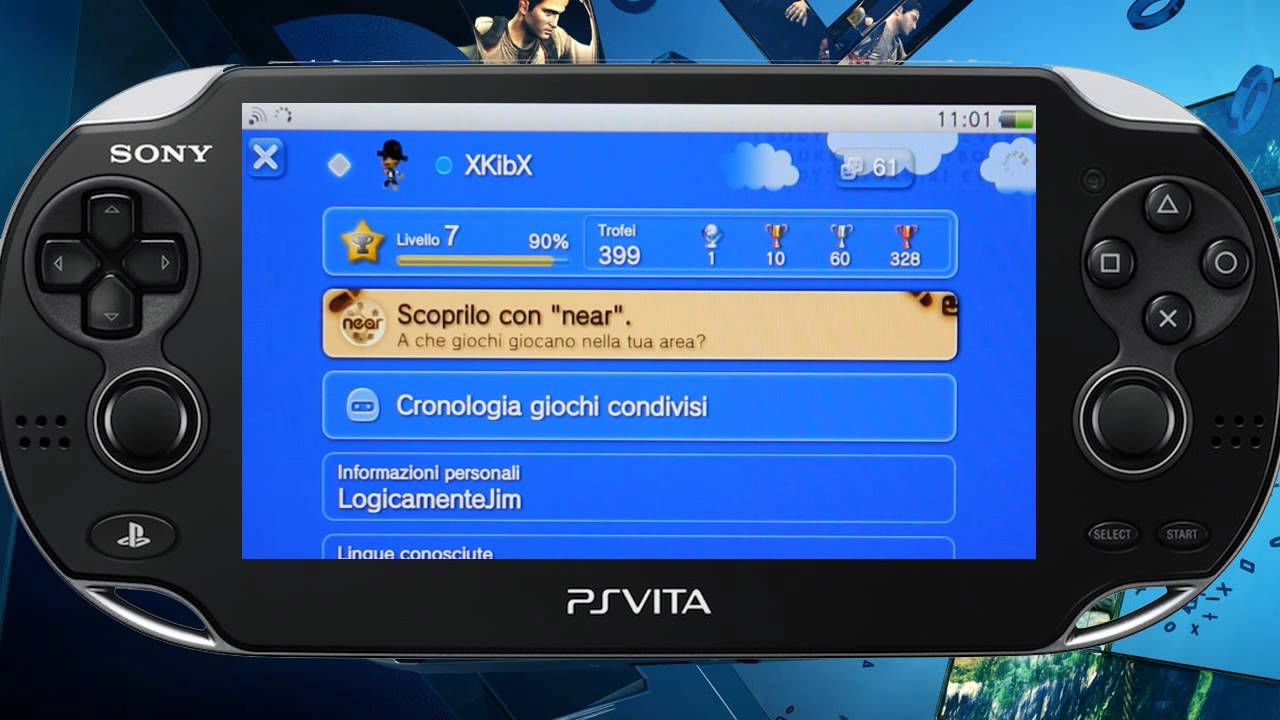 PsVita Review - Store, Amici, Messaggi & Schermate! - YouTube LogicamenteJim