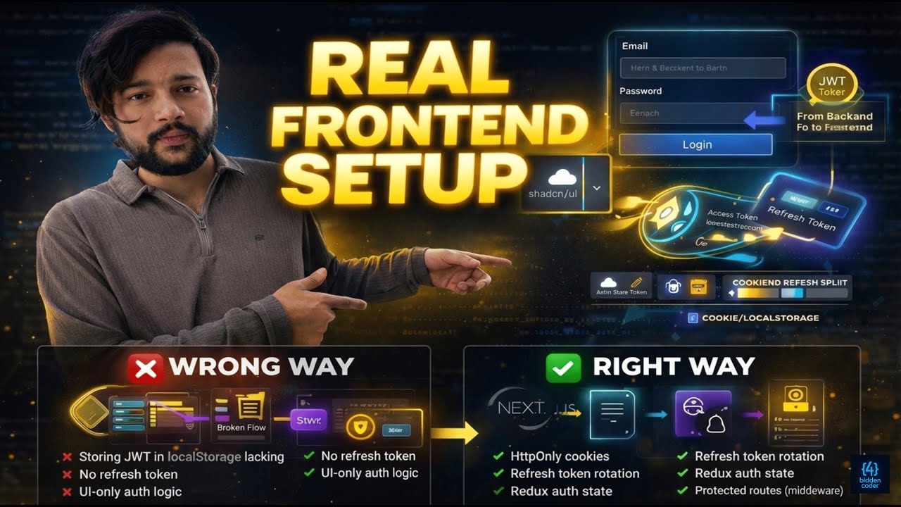 REAL E-COMMERCE FRONTEND SETUP 🔥 | Folder Structure, Shadcn UI & Redux | E-Commerce Series Ep.11