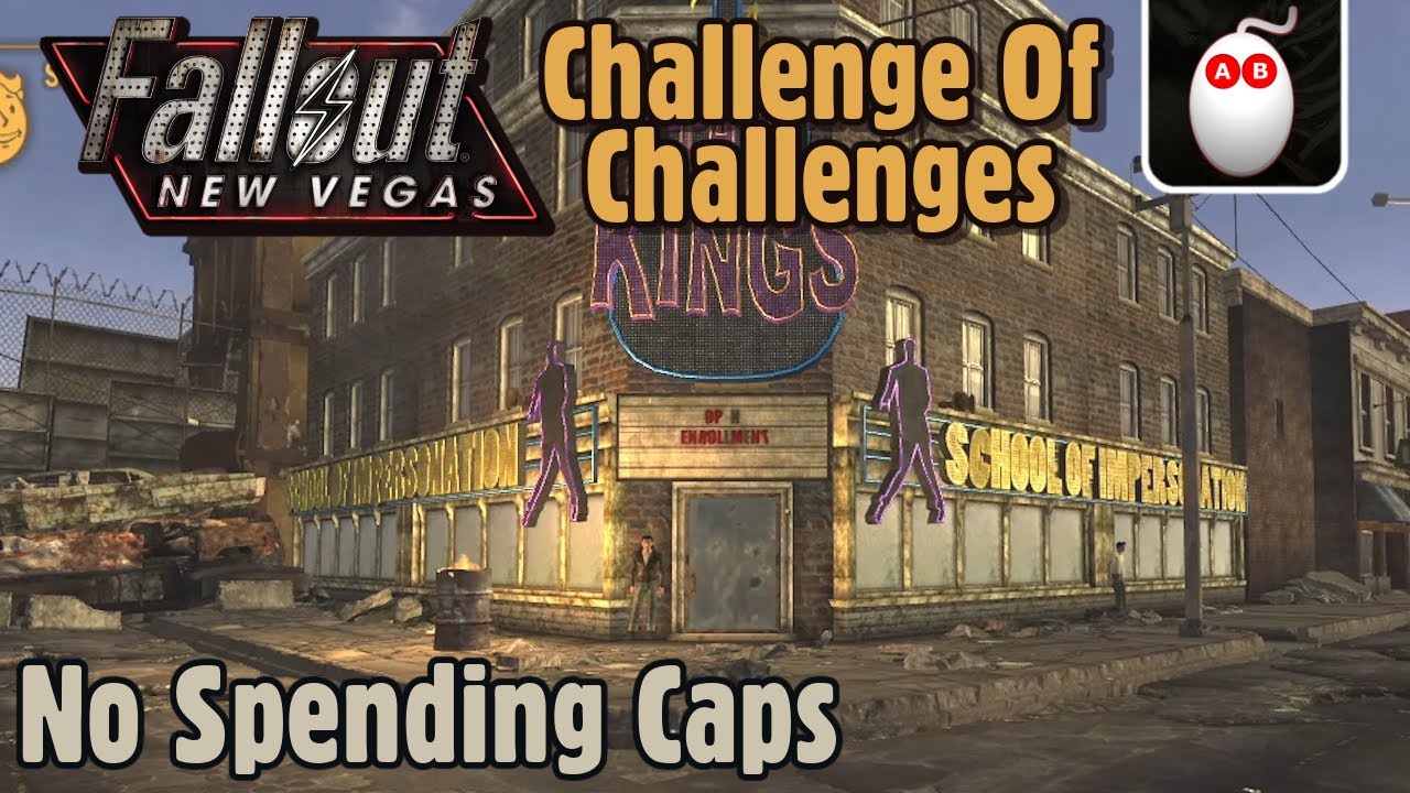 Fallout New Vegas Challenge Of Challenges No Spending Caps YouTube