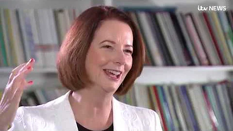 Former Australian Prime Minister Julia Gillard on ...