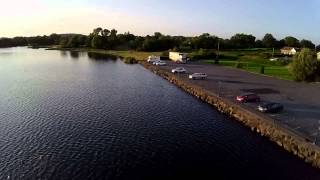 Flight View Of Lake Side Manor