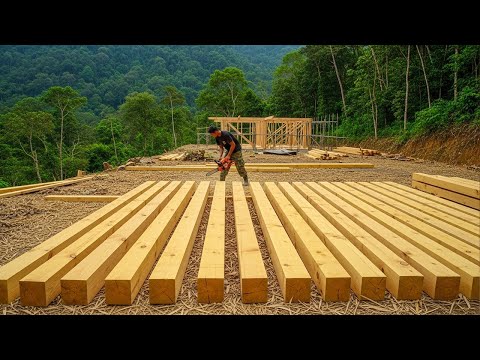 Boy Genius turns old House into beautiful Dream paradise in the Forest