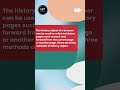 What Is a History Object In Javascript #js #cool #computer  #facts #frontend #backend #history#tech