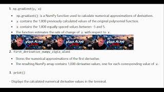 Learn Derivatives with Python | First & Second Derivatives Explained