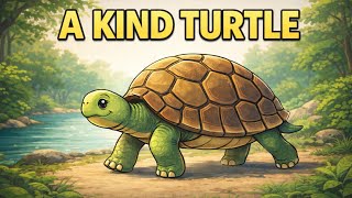 A Kind Turtle 🐢 | A Motivational Story About Patience & Never Giving Up