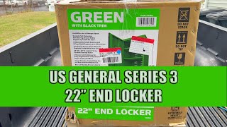 US General Series 3 - 22" End Locker