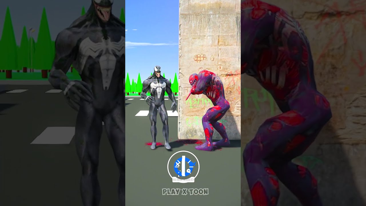 Zombie Venom Vs Spider Man And Hulk Marvel Toys Animation