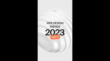 #shorts Web Design Trends 2023, part II