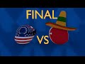 Copa Oro 2021 - Resumen Completo - Countryballs 3D