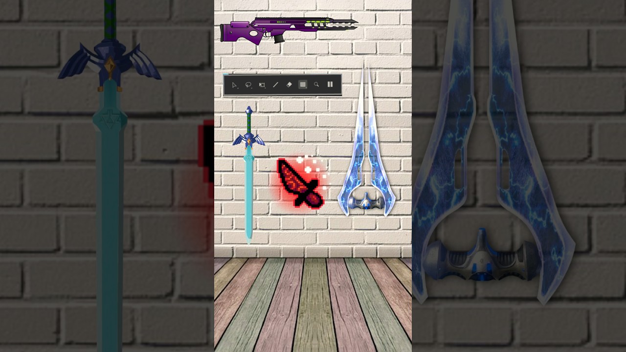 Fictional weapons that I would hang on my wall